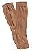 Bcurb Zippered Medical Compression Socks With Open Toe - Best Support Zipper Stocking for Varicose Veins, Edema, Swollen or Sore Legs - Helps Foot Feet Knee Ankle Arch - (1 Pair, Large, Cream)