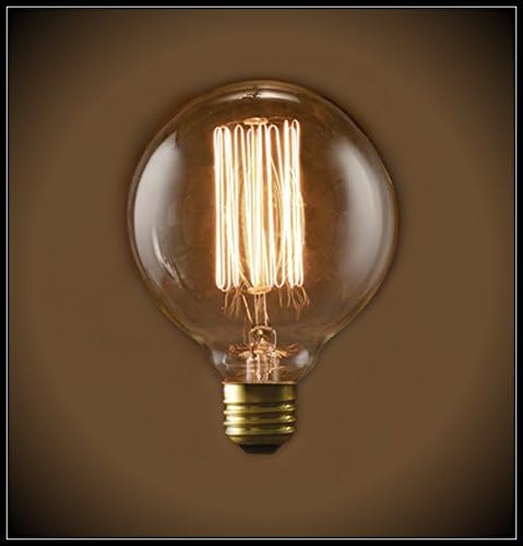 Nostalgic Globe G25 Squirrel Cage Bulb - 60 Watt