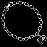 Philadelphia Flyers Official Logo 7" Charm Bracelet