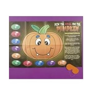 Nose Pumpkin Halloween Party Game