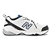 New Balance Men's MX608V4 Training Shoe,White/Royal,10 D US