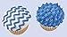 Wilton Icing Pouch with Tips, 8-Ounce, Blue
