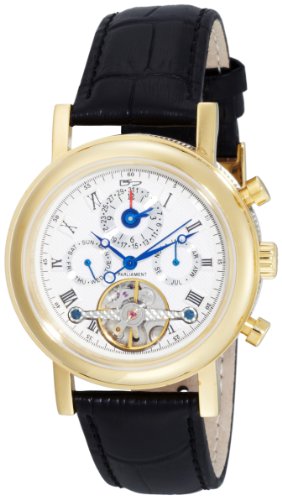 Daniel Steiger Men's 4055-M Parliament 35 Jewel Automatic Tourbillion Multi-Function Watch