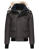 Nobis Mens Bomber Jacket CARTEL-Crosshatch Black