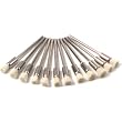 MOUNTED END BRUSH SOFT 1/4" FERRULE X 3/16" TRIM, 3/32" MANDREL BOX OF 12