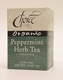 Choice Organic Teas Tea Organic Peppermint Herb 16 bag ( Value Multi-pack of EIGHT(8) x 6)