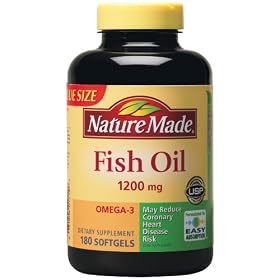 Click here to buy Nature Made Fish Oil 180 Ct Value Size by Nature Made.