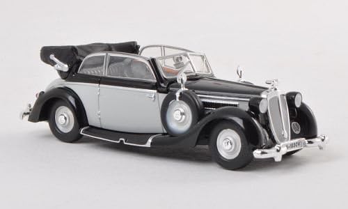 Horch 930V Convertible, black/grey , 1939, Model Car, Ready-made, Ricko 1:87