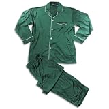 big and tall ski pants-Claiborne - Mens Big Long Sleeve Pajamas, Kelly Green (Size 3XL)