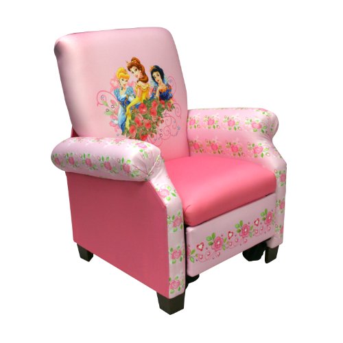 Disney Deluxe Recliner, Princess Jeweled Garden