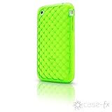 Case-FX Flex Cube Case for iPhone 3G / 3GS (Electric Lime) + Bonus: Case-FX ....