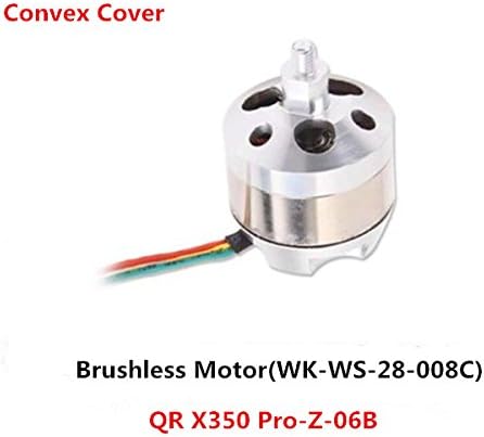 Walkra QR X350 Pro Brushless Motor PRO-Z-06B Convex Cover WK-WS-28-008C