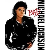 41vWgSC3FGL. SL160  Professionally Framed Michael Jackson Bad Album Cover Music Poster  16x20 with RichAndFramous Black Wood Frame
