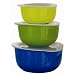 Kitchen & Housewares : Tovolo Melamine Mixing Bowls with Lids, Set of 3