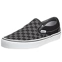 Vans Unisex Classic Slip-On Checkerboard  black/pewter VEYEBPJ 12 UK