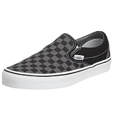 Vans Unisex Classic Slip-On Checkerboard black/pewter VEYEBPJ 10 UK