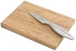 Pradel Jean Dubost 20323 Planche Multi-Usages en Bambou V�ritable + 1 Couteau Office en Acier Inox