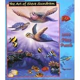 Steve Sundram 1000 Piece Puzzle Golden Turtles