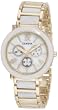 Geneva Women's AMZ1005 Ceramic Mother-of-Pearl Enamel Bezel Watch