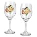 Baltimore Orioles Primary Logo 2 Piece Wine Glass Set