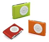 MCA - COVSETSHUFFLE4 - Set de trois coques crystal pour iPod Shuffle 2G- Rouge, orange et jaune
