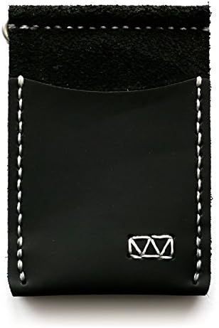 Waskerd Men's Pinnell Money Clip Wallet One Size Angus Black w/White