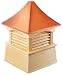 24" Handcrafted "Waterford" Copper Roof Wood Cupola