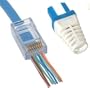 Platinum Tools 100011C EZ-RJ45 Cat 6+ Combo, Includes 30 Connectors and 30 Strain Reliefs