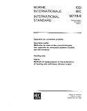 IEC 60118-9 Ed. 1.0 b:1985, Hearing aids. Part 9: Methods of measurement of characteristics of hearing aids with bone vibrator output