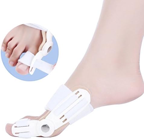 AerWo Toe Corrector Big Toe Hallux Valgus Bunion Splint Straightener Bandage Foot Pain Relief