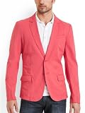 GUESS Foundation Cotton Blazer, RED HAZE (MEDIUM) 41vWtMFHmkL. SL160 GUESS Foundation Cotton Blazer, RED HAZE (MEDIUM)
