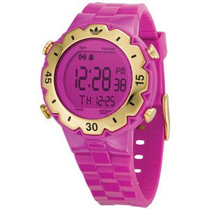 Adidas #ADH2015 Dark Pink Wooster Chronograph Alarm Digital Watch