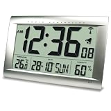 Technoline WS 8009 Radio-Controlled Clock Silver