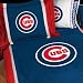 MLB Chicago Cubs Baseball - 5pc BEDDING SET - Boys Full/Double Size