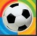 Servietten Fussball 517040 Amscan