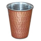 Drinkware Indian Copper Tumbler Steel Inside 250ml
