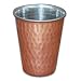 Copper Tumbler India Drinkware Glasses Set of 2