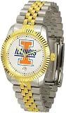 Illinois Fighting Illini NCAA Mens Steel Executive Watch