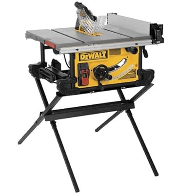 DEWALT DWE7490X 10-Inch Job Site Table Saw with Scissor Stand