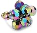 TARINA TARANTINO "Starchild" Cluster Black Opal Ring, Size 6.5