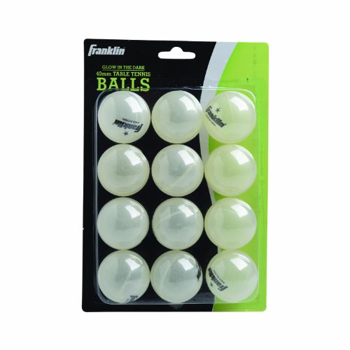Franklin Sports 1 Star Table Tennis Balls-Pack of 12
