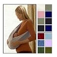 Baby Carrier Sling by New Native w/ Free Instructional DVD - 100% Cotton - All Sizes and Colors (XS,S,M,L,XL,Black,Khaki,etc.)