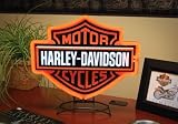 Harley Davidson Neon Wall/Table Lamp