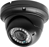 Q1C1 SONY CCD 600TV Lines High Resolution 4~9mm Vari-Focal Lens 36IR Night Vision 3 Axis Home Security Camera