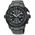 Seiko Gents Pilot Chronograph Watch SNAB69P1