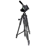 Zeikos ZE-TR125B 75-Inch Photo/Video Tripod Includes Deluxe Case