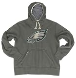 NFL Men's Philadelphia Eagles Bigger Better Logo Pull Over Hoodie (Storm, Medium)