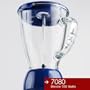 Miallegro 7080 Ice Crushing Blender - 500 Watts, Stainless Steel Base & 50-Ounce Glass Jar