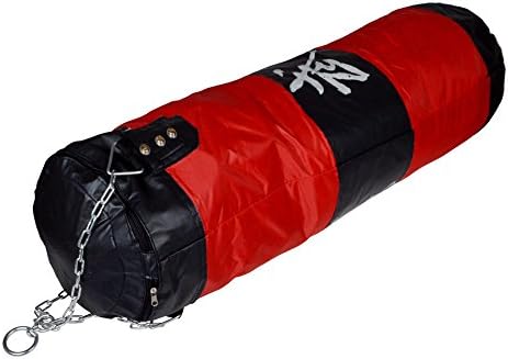 39" MMA Boxing Heavy Punching Training Bag with Chain(Empty) + Boxing Gloves Set