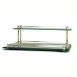 Mirrored Vanity Tray in 13K Gold